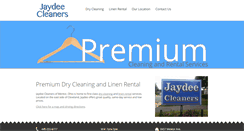 Desktop Screenshot of jaydee-cleaners.com